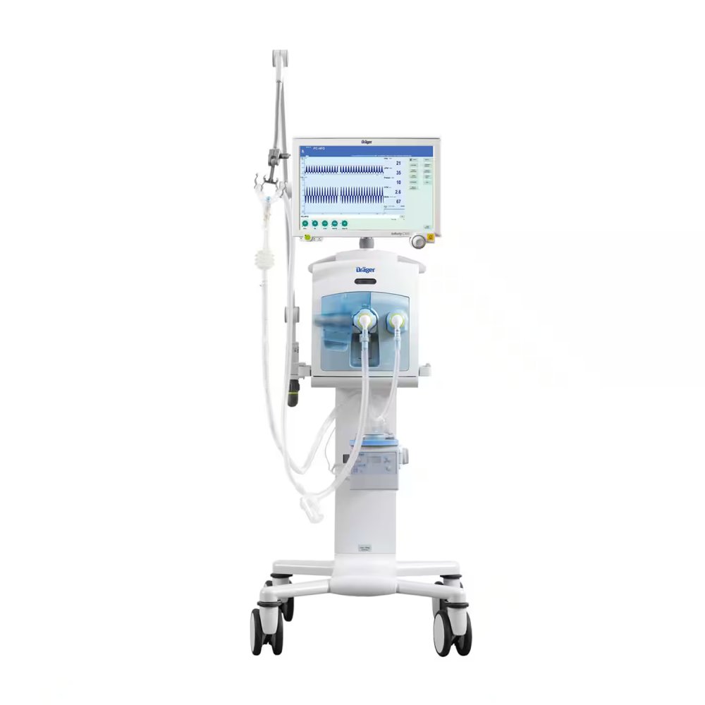 Dräger Babylog VN500 Аппарат ИВЛ для новорожденных и детей