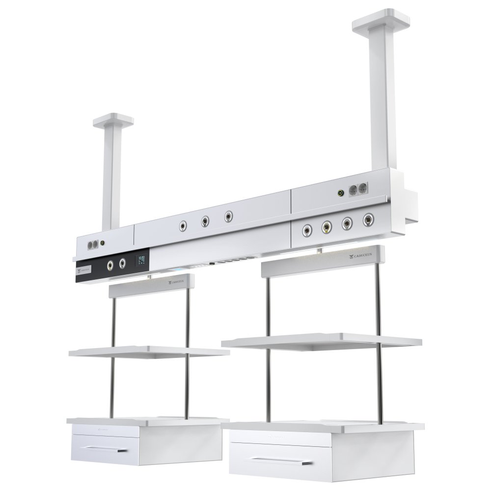 Потолочная медицинская консоль CADUCEUS CBN4 (FUTURA)