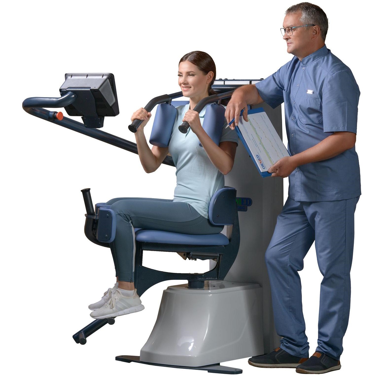 Тренажер для пояснично-грудного вращения ORMED Strong Back Т040