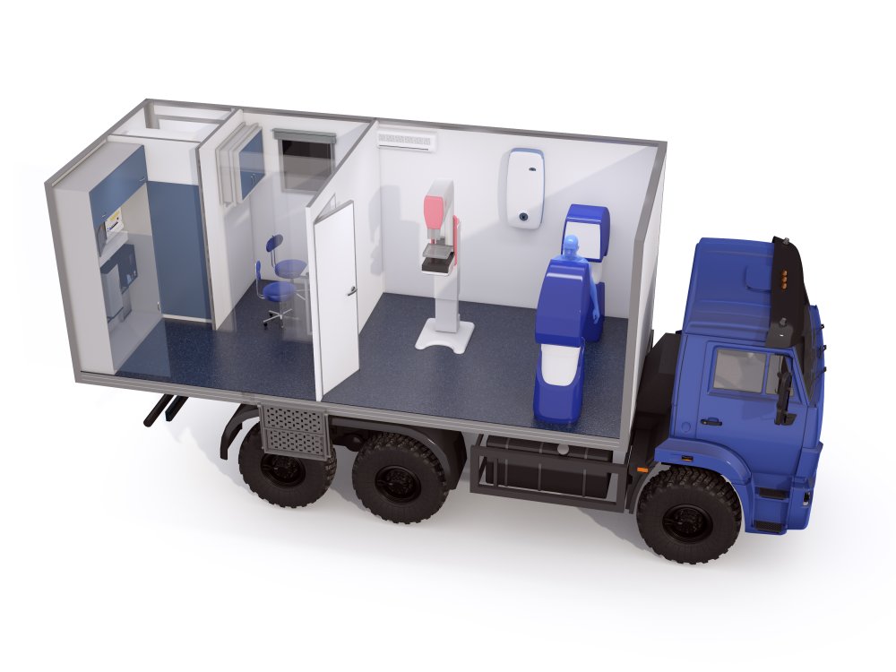 Передвижной медицинский комплекс ДжиСиМед «Рентгендиагностика»