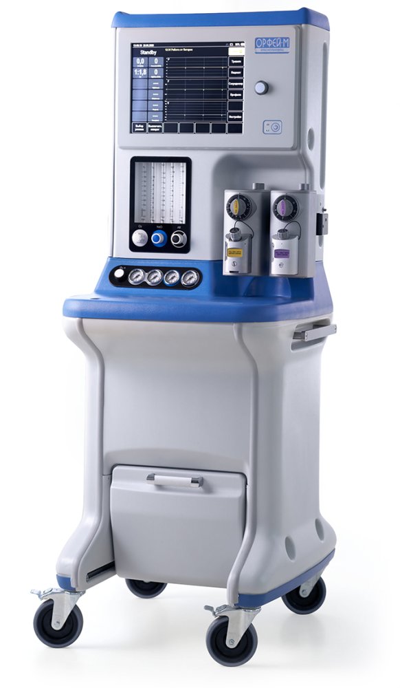 Аппарат для ингаляционного наркоза «Орфей-М» с механическим ротаметром