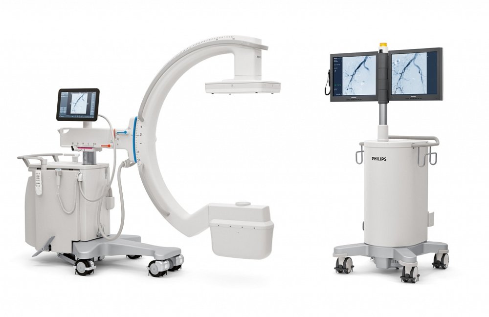 Флюороскопическая рентгеновская система с С-дугой Philips Zenition 70