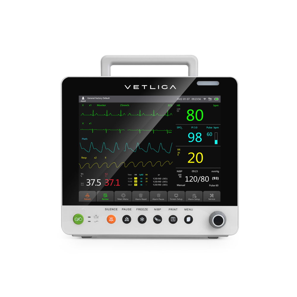 Ветеринарный монитор пациента VETLIGA M12