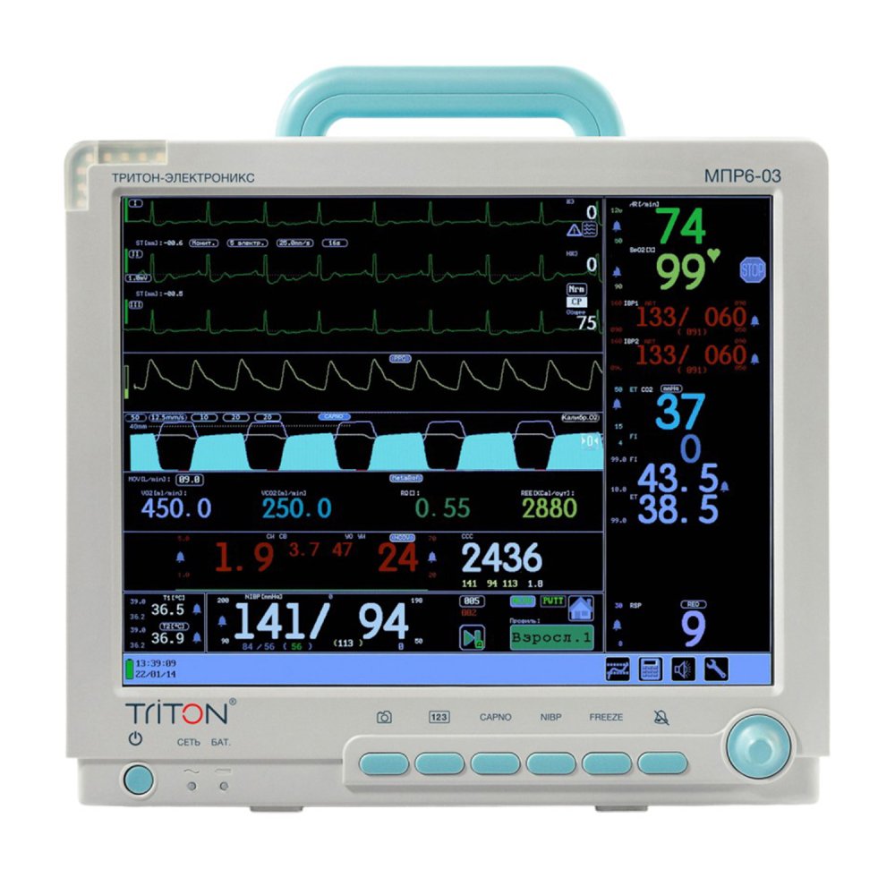 Монитор анестезиологический Тритон МПР6-03
