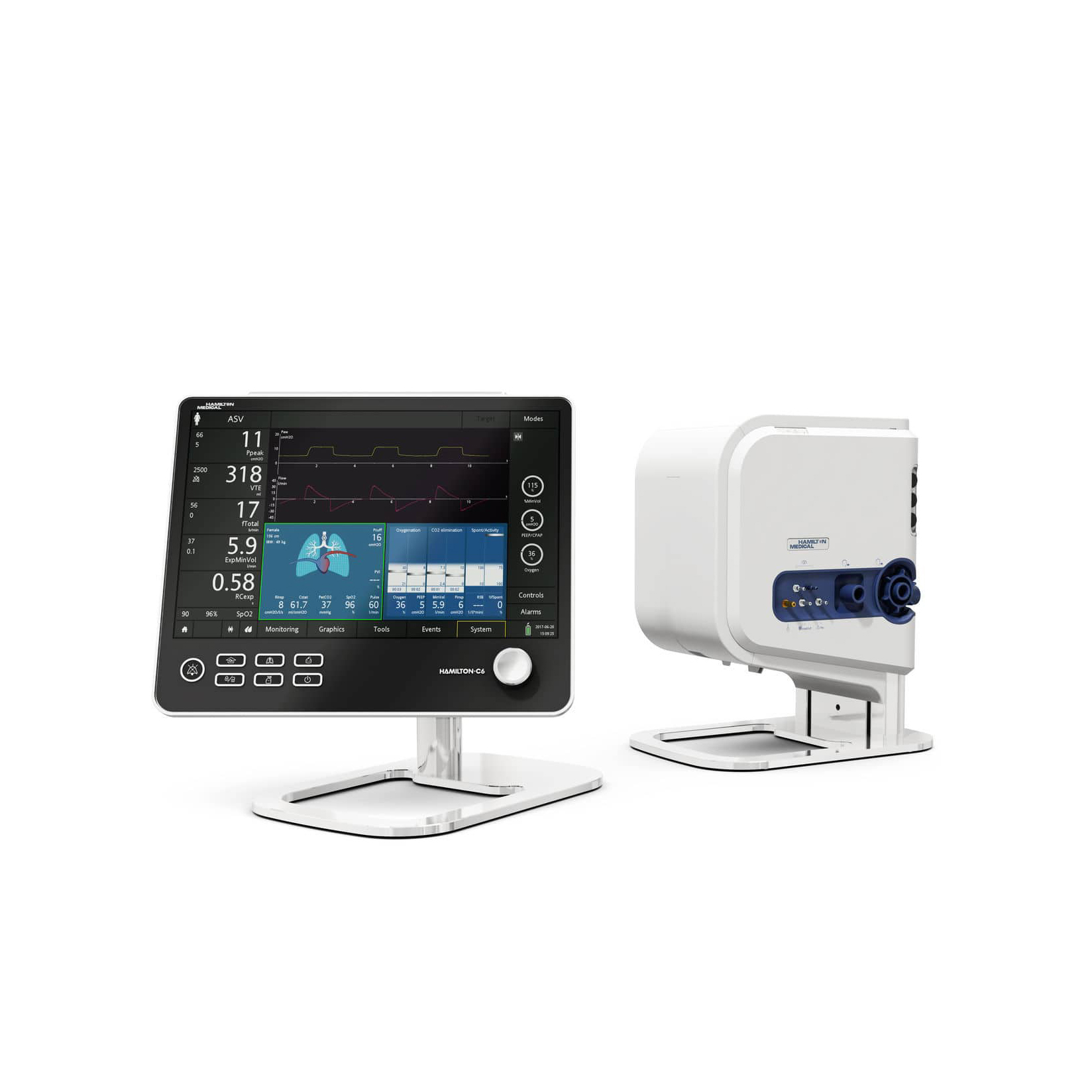 Механический аппарат ИВЛ HAMILTON C6