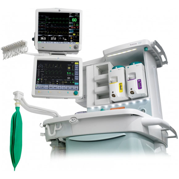 Наркозно-дыхательный аппарат GE Avance CS2