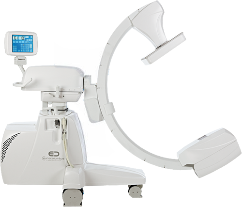 Мобильный рентгенохирургический аппарат с С-дугой EUROCOLUMBUS Euroampli Alien
