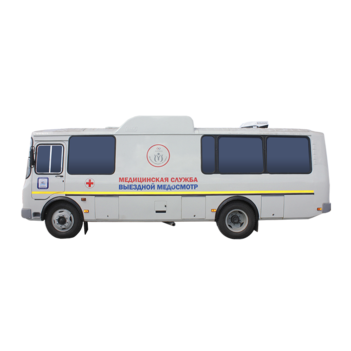 Передвижной мамографический кабинет С.П. Гелпик ВМК 30331-02 «Лучевая диагностика» (на базе шасси ПАЗ)