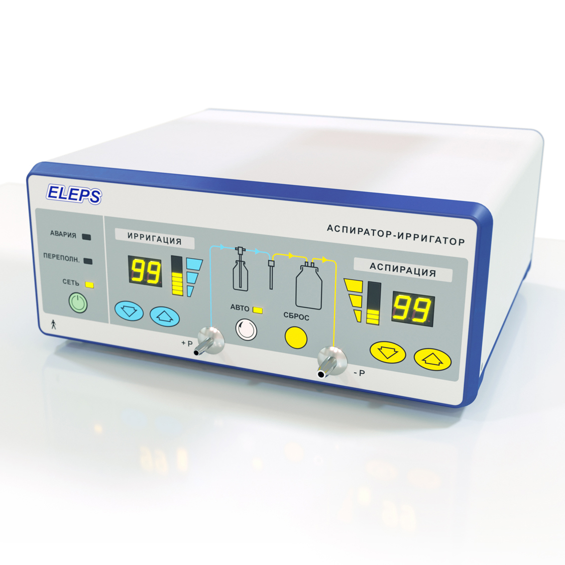 Аспиратор-ирригатор электроотсасыватель эндоскопический ELEPS АИЭ-15/15