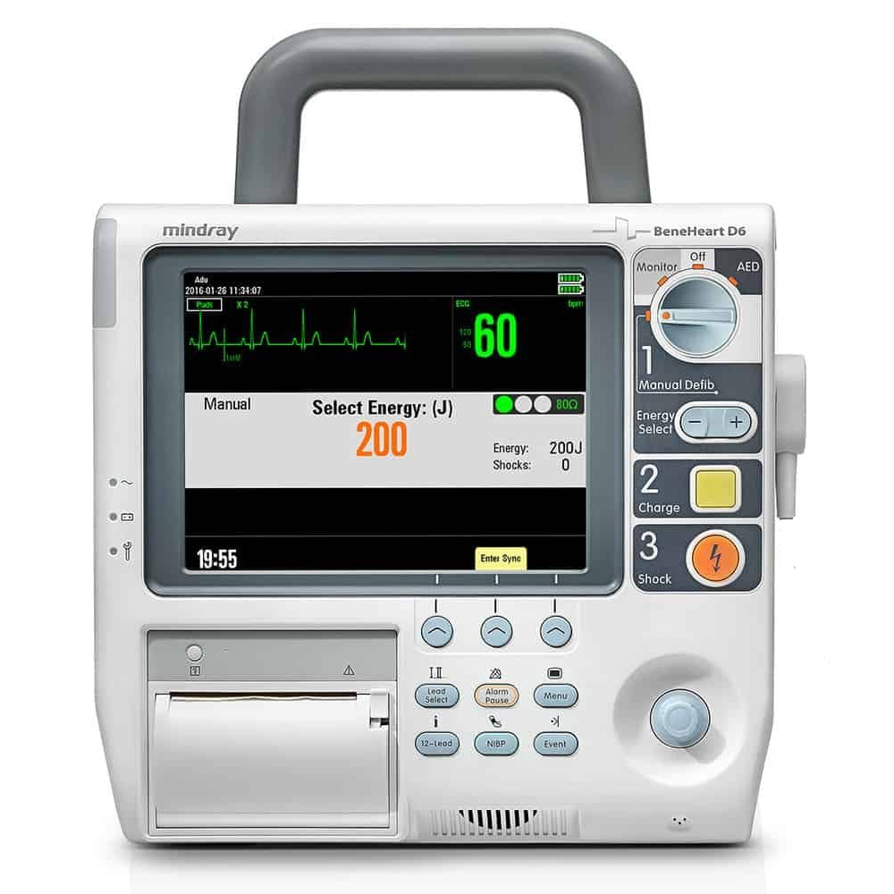 Дефибриллятор-монитор Mindray BeneHeart D6