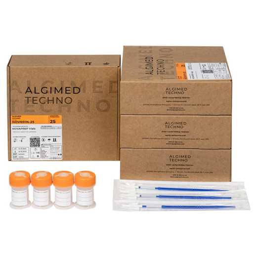 Набор реагентов и реактивов для жидкостной цитологии NOVAprep Kit D