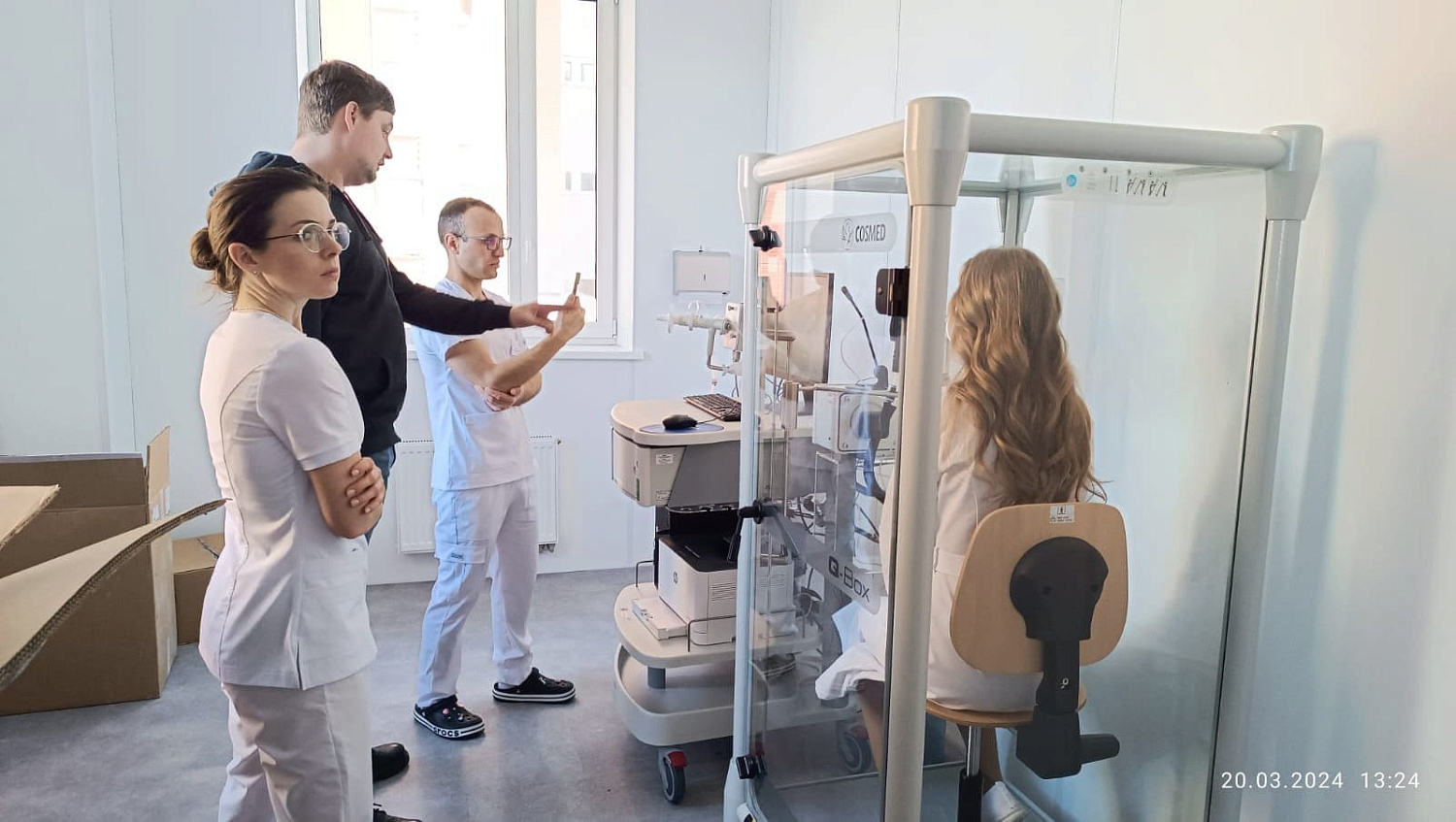 Бодиплитезмограф «Cosmed» 