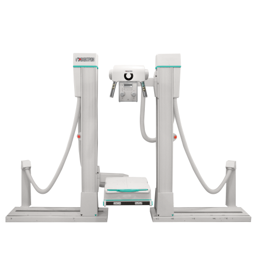 Цифровой рентгеновский аппарат Электрон на два рабочих места с мобильным столом