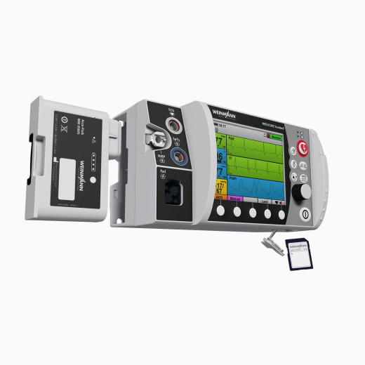 Дефибриллятор с функцией мониторинга Weinmann MEDUCORE Standard²