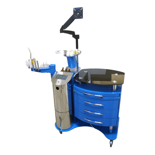 ЛОР-установка Элема-Н ЛК1Э со стойкой и гнездами для эндоскопов