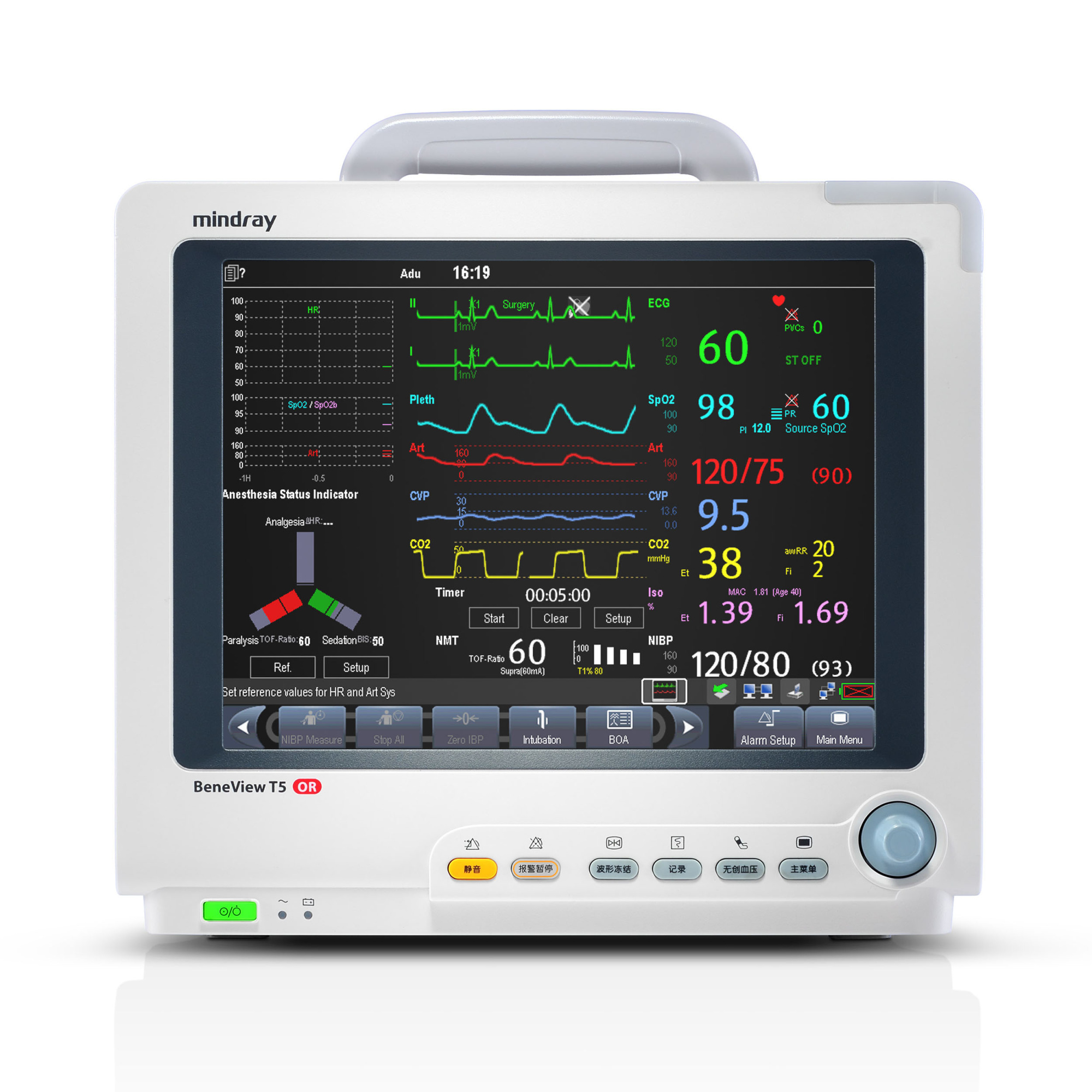 Монитор пациента Mindray BeneView T5